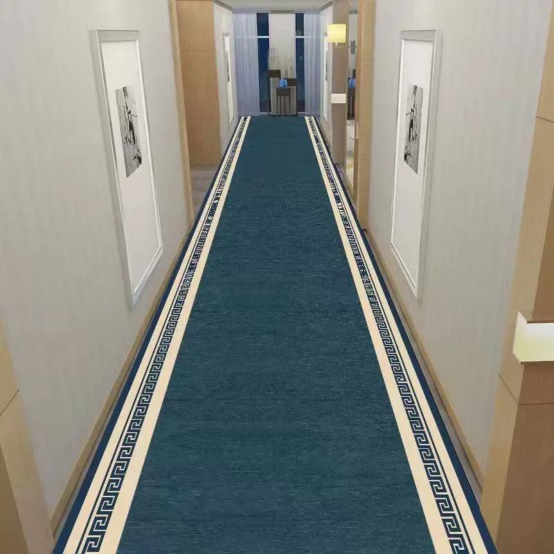 Luxury Corridor Runner Carpet Long Strip Rug for Hallway Living Room Home Aisle Floor Mat Entryway Decor