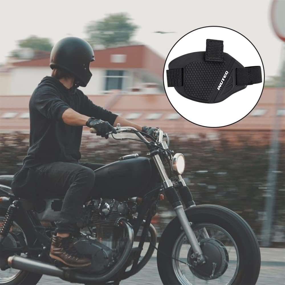 YIBOOOM 1 Stück Schalthebelschutz Motorradschutzpolster Gummimaterial Schutzabdeckung für Motorräder