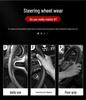 Carbon Fiber & Alcantara Leather Steering Wheel Cover for Alfa Romeo Stelvio, Stanway, Giulia, Juliet