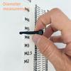 Portable Lightweight Precise Screw Measuring Gauge Suitable For Mechanic Engineers 150mm Length With Lightweight Design