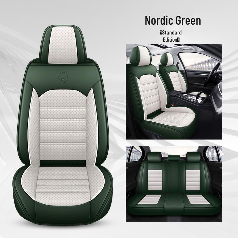 Universal Napa Leather Car Seat Covers: Full Coverage, Four Seasons Use