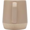 Glass "Dolce" 300 ml matte ceramic mug Oatmeal