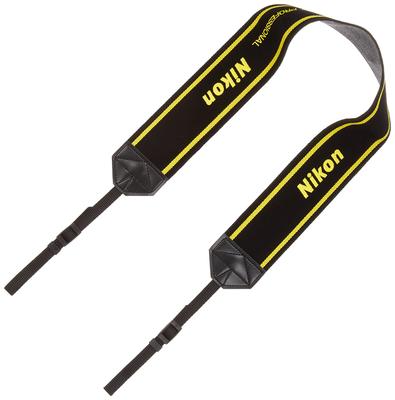 Nikon Neck Strap for SLR and Mirrorless 60mm Nikon Wide Strap Black X 6919 Cameras, Width, Logo, 60, Yellow,