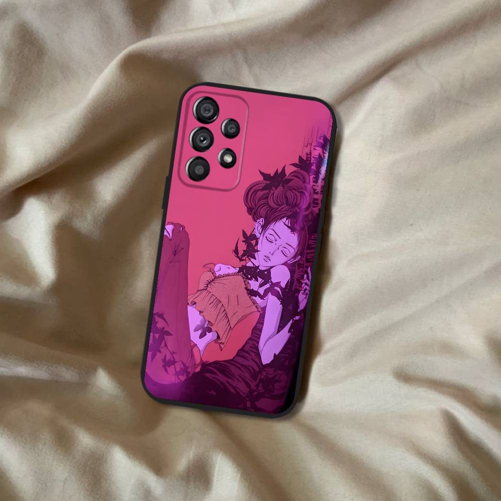 P-Paradise Kiss Manga Phone Case For Samsung Galaxy A20,A21s,A22,A31,A32,A52,A53,A72,73,A80 Soft Black Cover