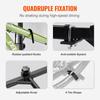 Fahrradträger für Anhängerkupplung, Plattformstil für 2 Fahrräder, Maximale Tragfähigkeit 80 LBS Fahrradträger Anhängerkupplung für 1,25-/2-Zoll-Empfänger, Kippbarer und faltbarer Fahrradträger mit