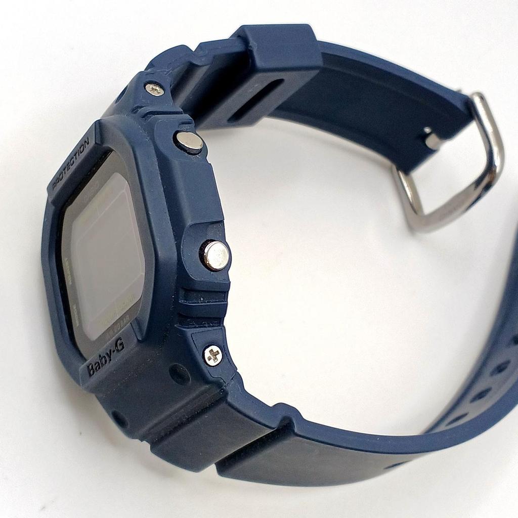 Used CASIO BGD-5000-2JF BABY-G solar radio clock