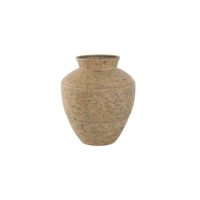 Vase métallique moderne - Home ESPRIT - Multicolore - 33x33x37 cm - Métallique - Style moderne - Forme carrée