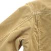 Lee STORM RIDER Corduroy Trucker Jacket 36 beige Back bore Women Used