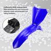 LINGQI RACING Motorcycle Front Fender With Number Plate Fairing Cover For 49cc Mini Dirt Pit Bike Kids Motocross Minimoto