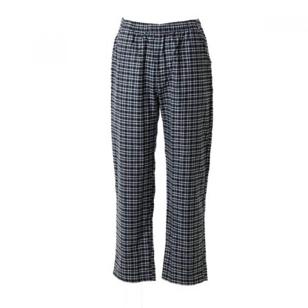 Wakoal 100 Cotton Brushed Check Pants For Men Wpa554mp navy blue/95
