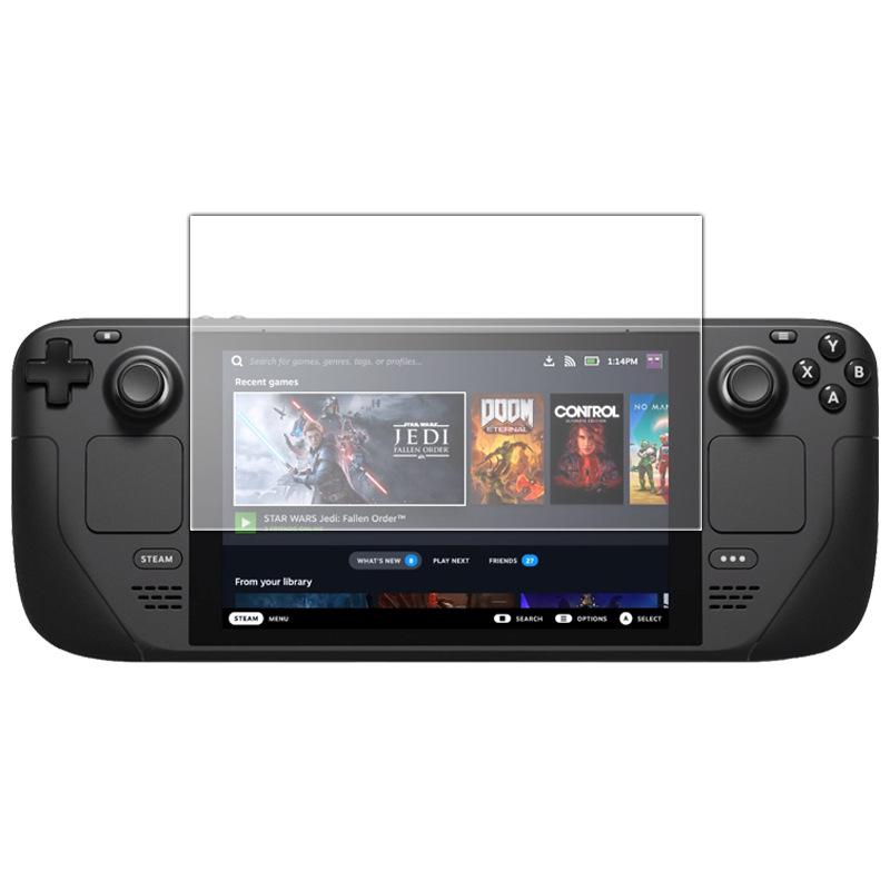 Steam Deck Tempered Glass Screen Protector - High-Definition Film for Handheld Gaming