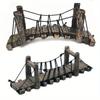 1Pc Aquarium Ornament Decoration House with Bridge for Fish Tank
