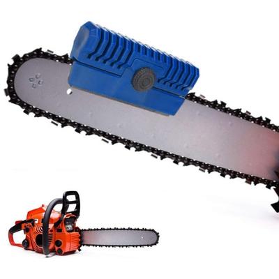 Universal Chainsaw Bar Dressing Tool Chainsaw Guide Bar Rails Steel Blade And Plastic Handle For Smooth Operation