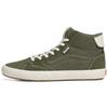 Quilted The Lizzie Fabric Leather Casual Mid-Top Skate Shoes Unisex Sneakers Green VN0A4BX150K