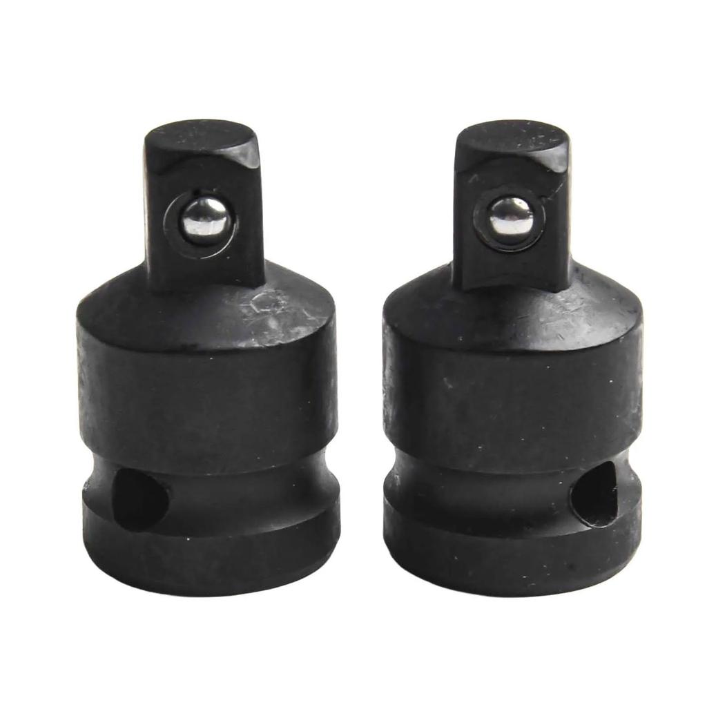 Robust Steel Sleeve Adapter 1/2 Inch Female To 3/8 Inch Male Drive for Reliable Power Transmission In Manual Tool Applications