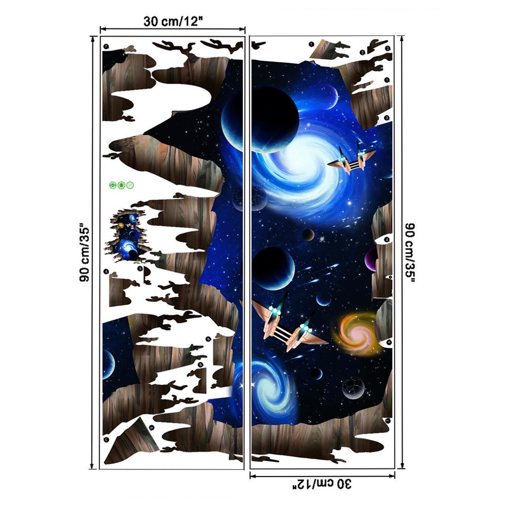 3D Bridge Floor Sticker: Multiple Styles for Living Room, Mall, Square, Amusement Park - Removable Decorative Art KS6627