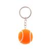 6 Color Key Chain Tennis Ball Metal Keychain Car Key Chain Key Ring sports chain sliver color pendant