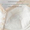 Women's Wireless Cotton Front-Button Vest Bra