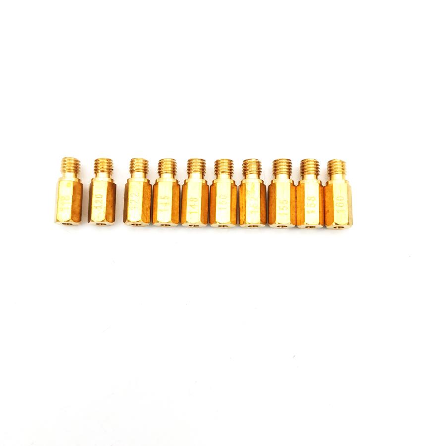 Here, we offer one Set of 10 Main jets