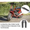 GREHUA Mini Bike Foot Pegs Compatible With Coleman Powersports BT200X CT200U CT200U-EX CT100U Trail 200 CC100X 212Cc 196Cc 6.5Hp Motor Minibike Parts