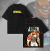 Anime Crazy Invincible Graphic Print TShirt Vintage Washed Harajuku YK Fashion Summer Tee Crew Oneck Cotton Luxurious Top