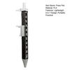 Vernier Caliper Ballpoint Pen 2-in-1 The Engineer Pen Portable Press Pen with Caliper Gifts for Dad Husband Grandpa Carpenter Woodworkers