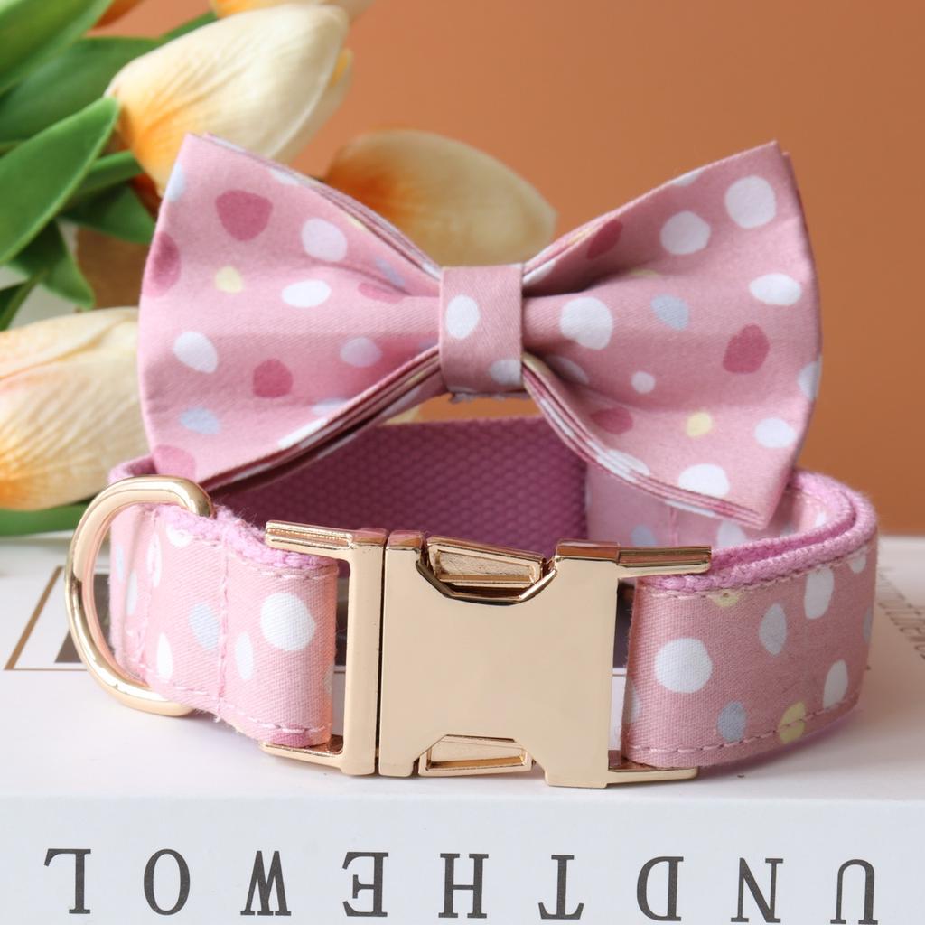 Personalized Customized Dog Collar Set Soft Padded Free Engraving Name for Small Medium Large Dogs Adjustable 8 Colors Dog Leash