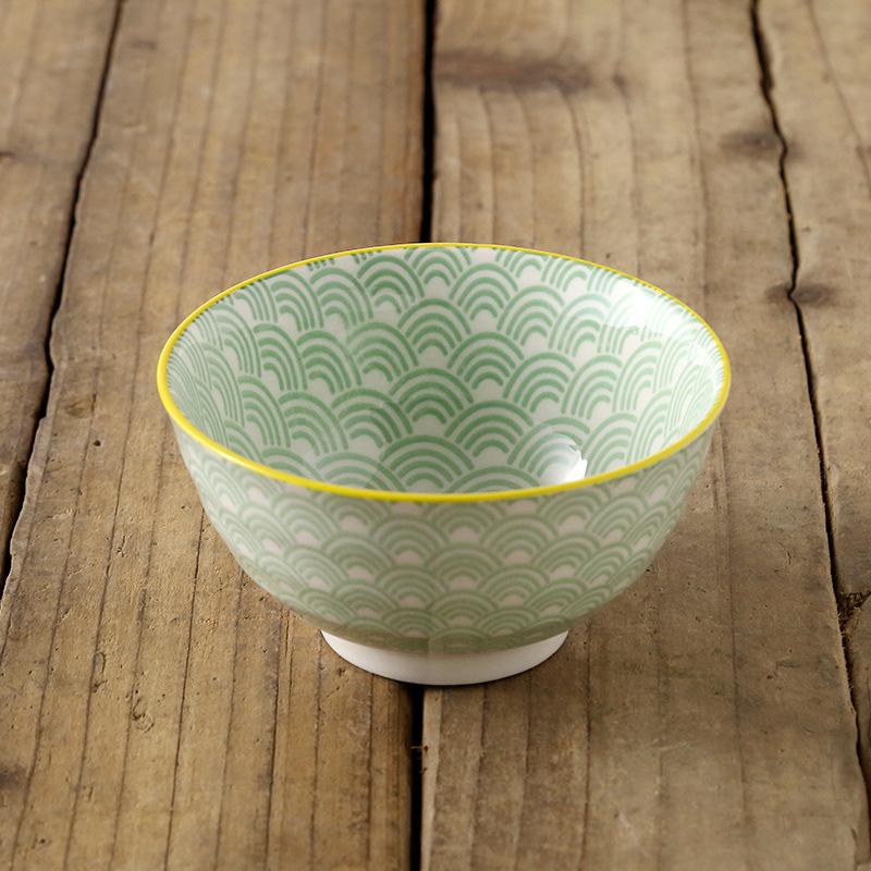 4,5 tums japansk keramisk risskål för porslin, hushåll, kök, restaurang, rund, skållningsfri nudelsoppaskål, ny 2025