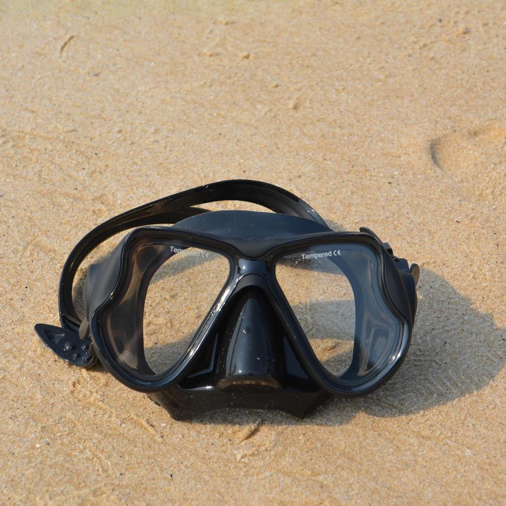 Diving Mask Optical Nearsighted Myopia  Glasses Resin Plastic Lens Googles Silicone  Short-sighted Reading