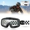 Color Photochromic Motocross Goggles Men Women Dual-Cycle UV400 Helmet Compatible Discoloration Motorcycle Protective Eyewear