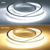 Hand Sweep Sensor 24V Neon Light Strips COB LED Strip +Silicone Tube 11mm Flexible Led Strips Lights for Room Decor Kitchen Lighting With EU Adapter
