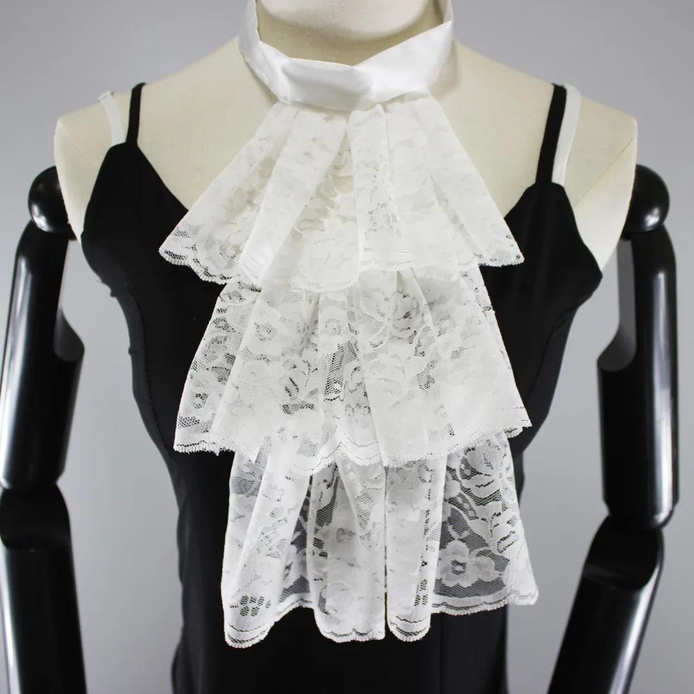Women Lace Fake Collars Female Sweater Shirt Detachable Collars Girls Blouse Tops Necklace Shawl False Collar Decorative