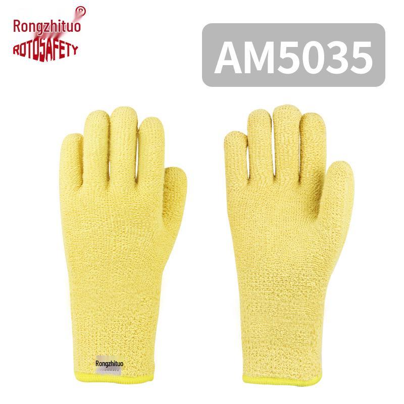 Ohnivzdorné Žáruvzdorné Flexibilní Aramidové Rukavice - Vysoká Teplota a Ochrana proti Řezu