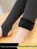 Plus Size Velvet Leggings 2025: Women's Thick Spring/Autumn Warm Foot-Covering Pantyhose