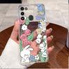 Case For Tecno Spark 9 KG5p 8C KG5k KG5j Clear Silicone Aesthetic Luxury Cute Love Rabbit Funny Cover Techno Spark 8C Phone Case