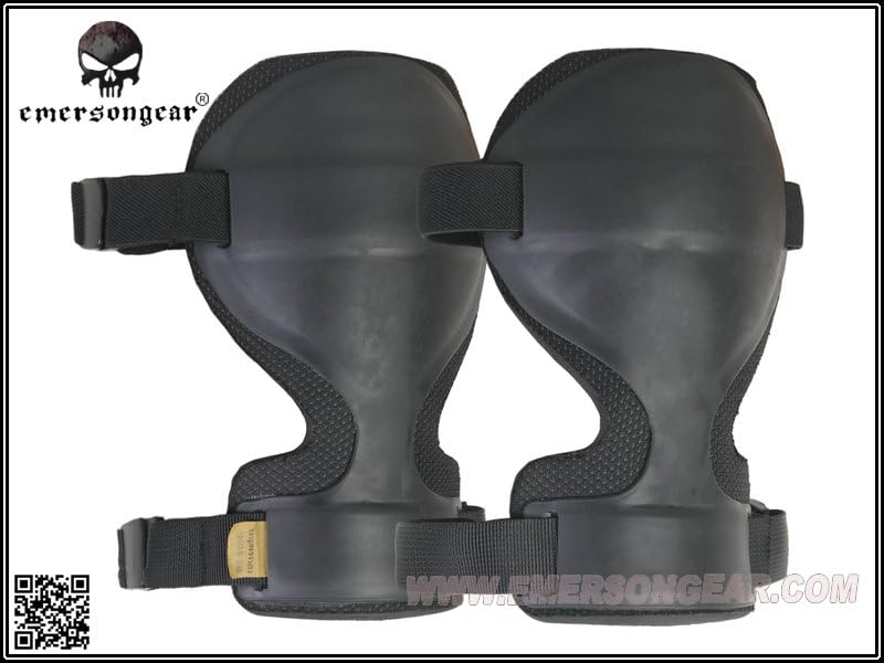 EMERSON ARC Type Knee Pads for Black Airsoft,