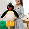 45/60/85cm Pingüino articulado Peluche Pingu Pingüino Kawaii Muñeco de Peluche Animal de Dibujos Animados Lindo Decoración del Hogar Regalo de Cumpleaños para Niño