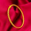 2025 New Starry Sky Buckle Bracelet Women's Hidden Starry Sky Bracelet with Hidden Buckle Fried Dough Twists Bangles