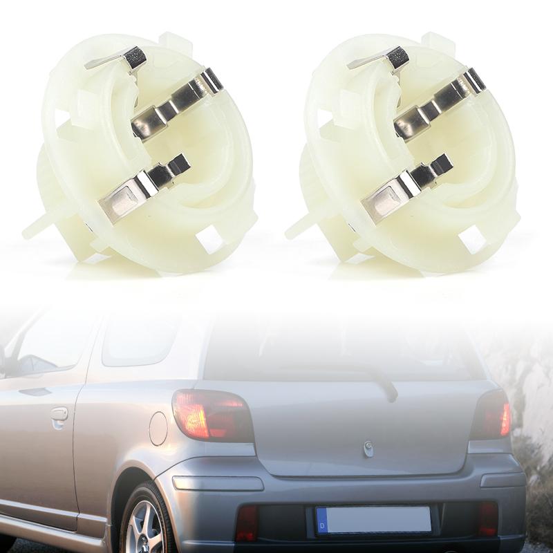 1 Coppia Portalampada Luce Freno Per Toyota Yaris 2001 2002 2003 2004 2005 Portalampada Lampadina Luce Freno Posteriore 9006981014 90069-81014