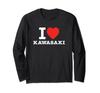 I Love Kawasaki Long Sleeve T-Shirt