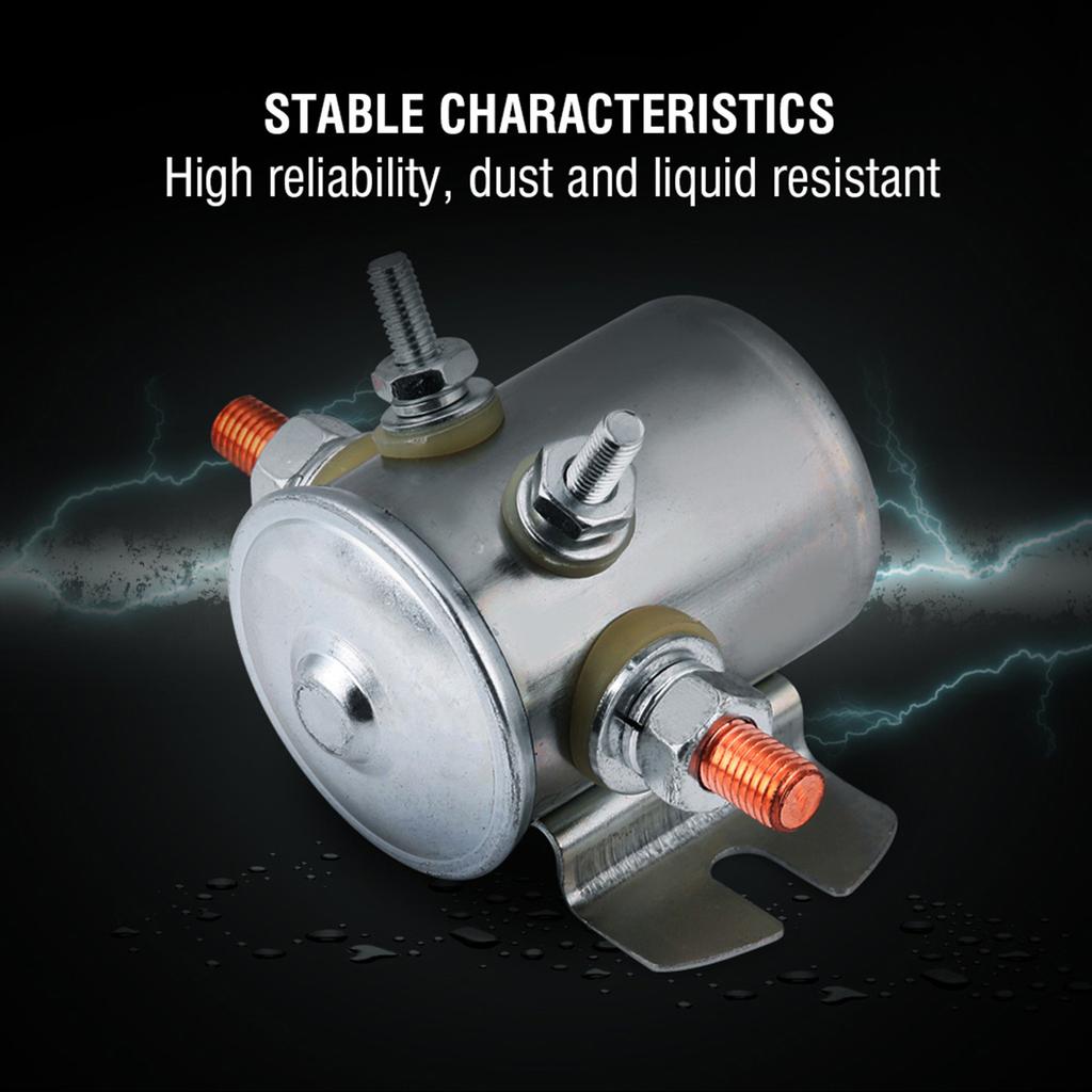 Continuous Duty Solenoid Relay Switch 12V 150A for Cart 1114208 1114218 67‑702