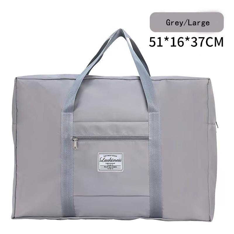 Travel Large Capacity Storage Bag Zipper Portable Luggage Bag Sports Bag Multifunctional Fitness Handbag