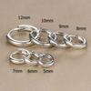 2PCS Stainless Steel Minimal Crystal Zirconia Hoop Earrings Gold Silver Color Small Huggie Cartilage Earring Piercing Jewelry
