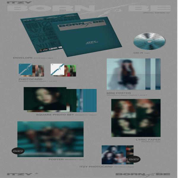 ITZY The 8th Mini Album [BORN TO BE] (Mr. Vampire Version)
