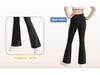 High-Waist Nude Yoga Flared Pants - Women's Hip-Lifting Fitness Tights