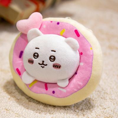 Chiikawa 18cm Pendent Plush Toy Kawaii Anime Usagi Tent Doughnut Stuffed Doll Bag Mobile Decor Kid Girl Birthday Christmas Gift