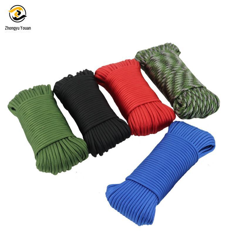 Paracord Zhongyu Youan de 4 mm y 9 hilos
