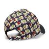 Fashion Hat New Spring and Autumn Elephant Printed Baseball Cap Men and Women Plaid Cap Cartoon Pattern Fashion Hat