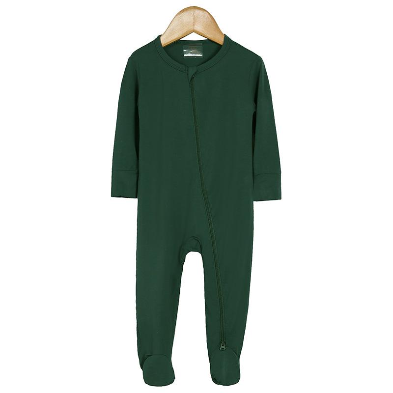 Bamboo Fiber Baby Romper and Footed Sleeping Bag for New Mothers