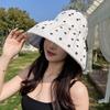 Shell Sunscreen Sun Hat Women'S Summer Sunscreen Sunshade Big Brim Showing Face Small Versatile Empty Top Hat